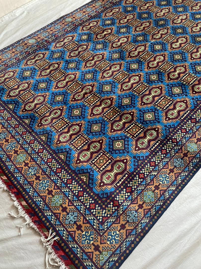 New Design Blue Bakhmal