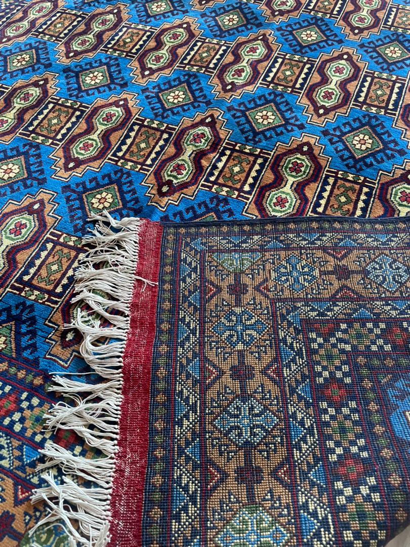 New Design Blue Bakhmal