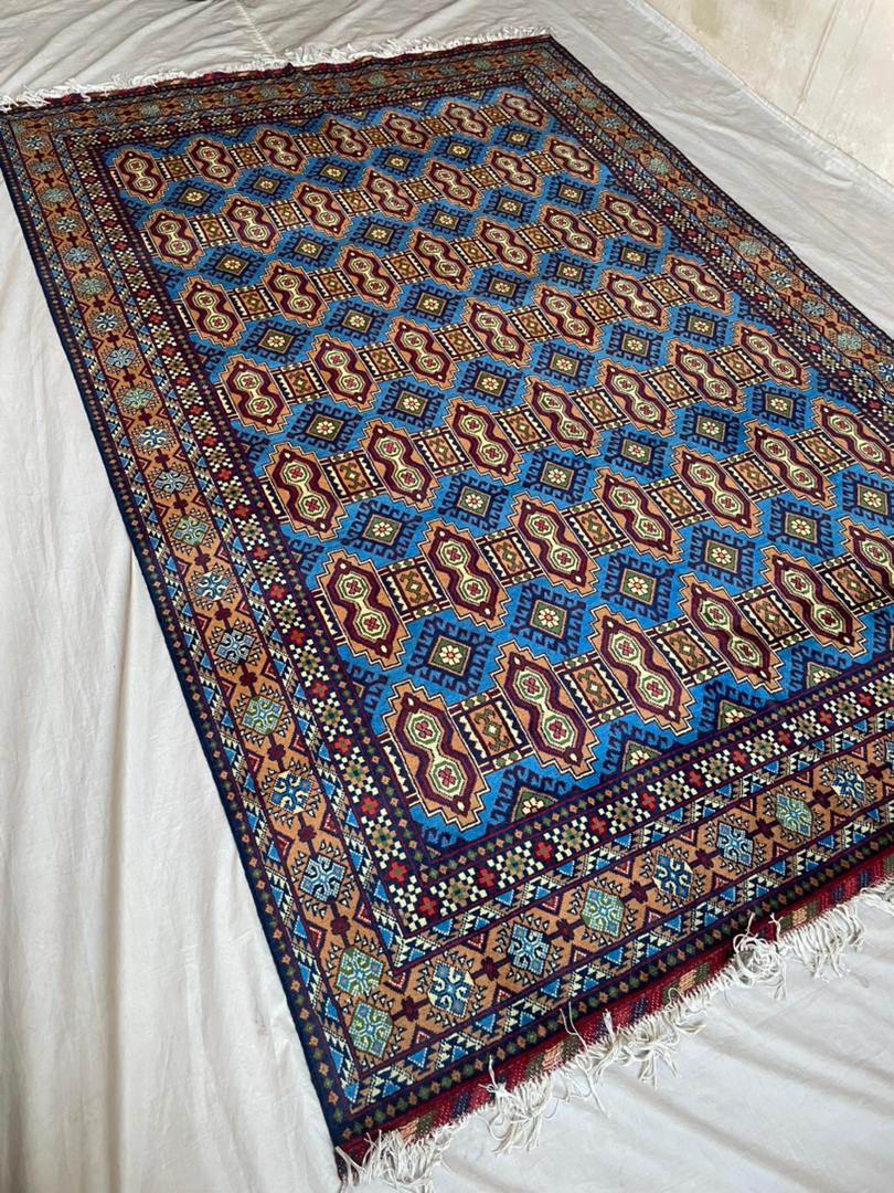 New Design Blue Bakhmal